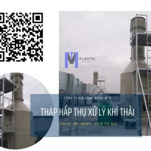 Tháp hấp thụ xử lý khí thải của MTV