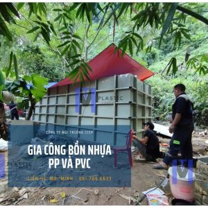 Bồn nhựa PP xử lý nước thải MTV
