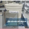 Bồn chứa hóa chất nhựa PP 1 bon chua hoa chat nhua pp 500 lit