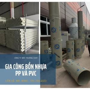 Hàn bồn nhựa PP, PVC tại nhà ở Hà Nội