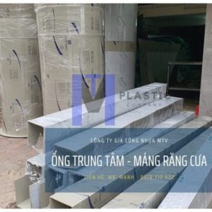 Máng răng cưa bể lắng trong xử lý nước thải