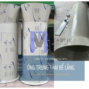 Ống trung tâm bể lắng nhựa PP