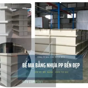 Bể mạ Crom bằng nhựa PP