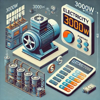 Công suất 3000W tốn bao nhiêu điện?
