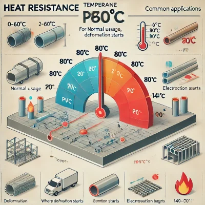 Nhựa PVC chịu được nhiệt độ bao nhiêu